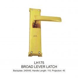 Broad Lever Latch