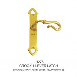 Crook 1 Lever Latch