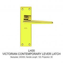 Victorian Contemporary Lever Lock
