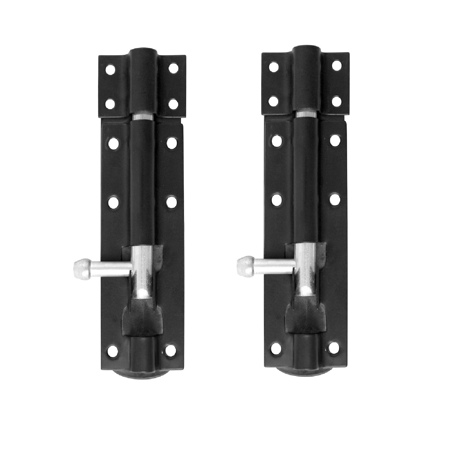 Tower Bolt 10 Inches – Black Powder Coated